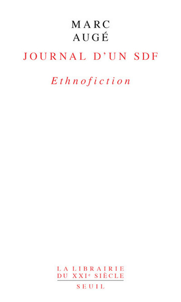 Journal d'un SDF, Ethnofiction (9782020978286-front-cover)