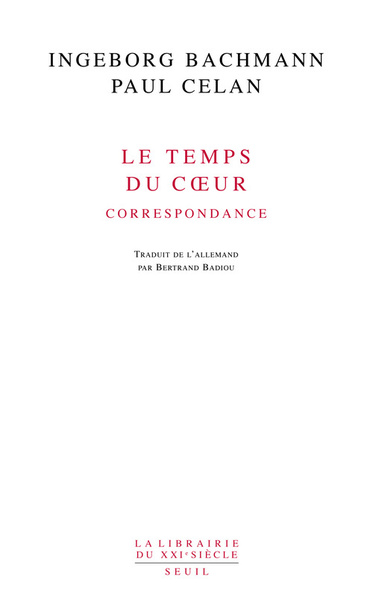 Le Temps du coeur, Correspondance (9782020970235-front-cover)