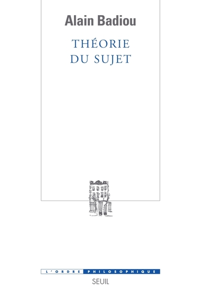 Théorie du sujet (9782020986915-front-cover)