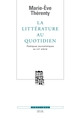 La Littérature au quotidien, Poétiques journalistiques au XIXe siècle (9782020947336-front-cover)