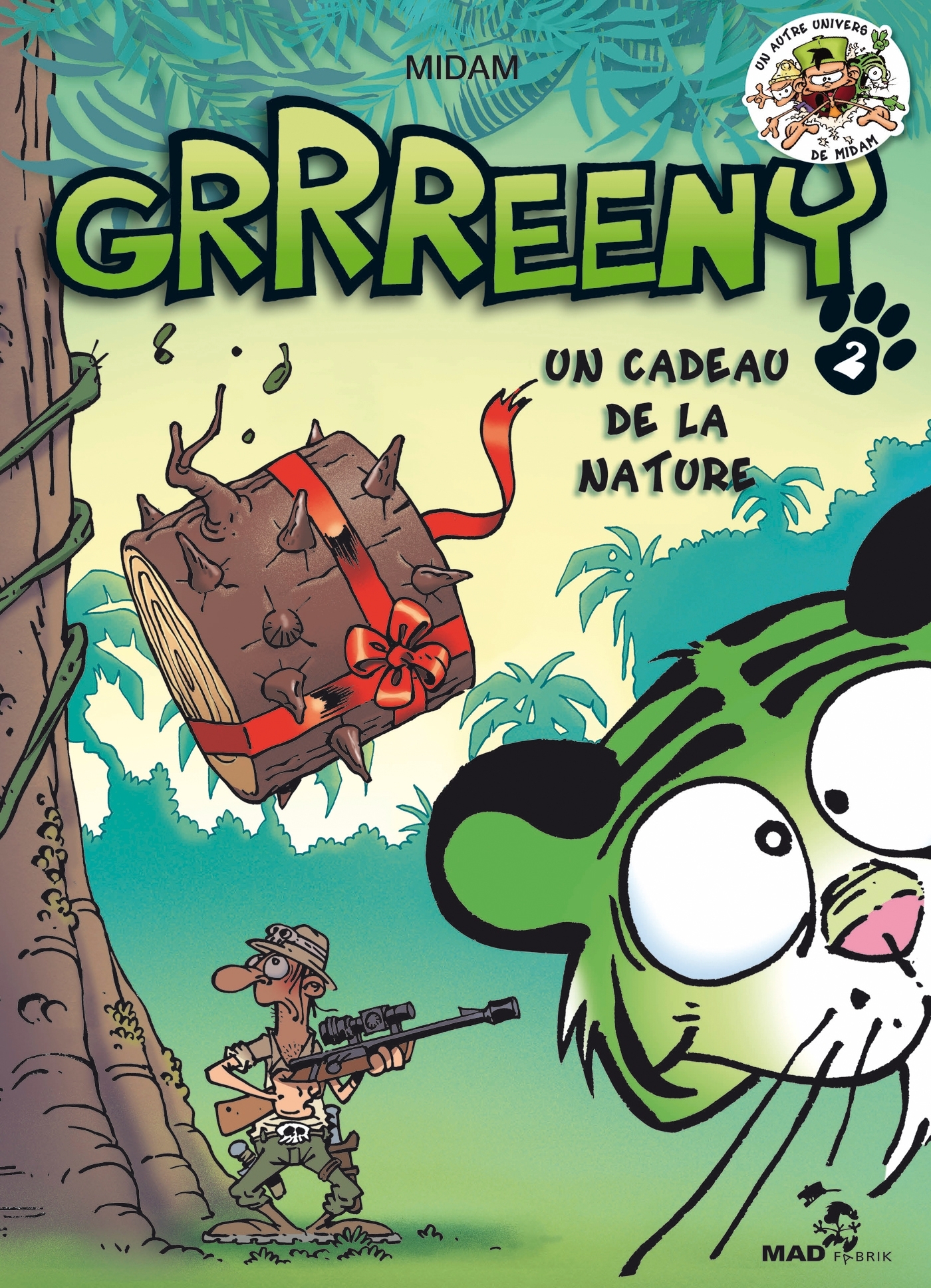 Grrreeny - Tome 02, Un cadeau de la nature (9782930618456-front-cover)