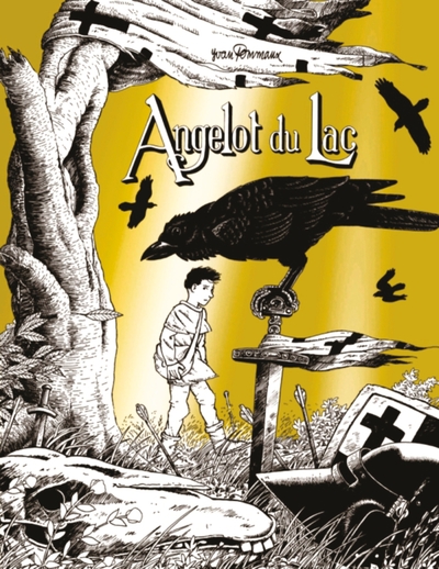Angelot du lac - noir et blanc (9791036342127-front-cover)