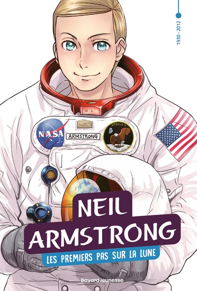 Le XXe siècle en manga, Tome 05, Neil Armstrong en manga (9791036365874-front-cover)