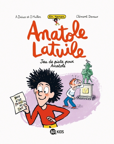 Anatole Latuile roman, Tome 03, Jeu de piste pour Anatole (9791036304743-front-cover)