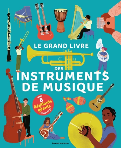 Le grand livre des instruments de musique (9791036371158-front-cover)