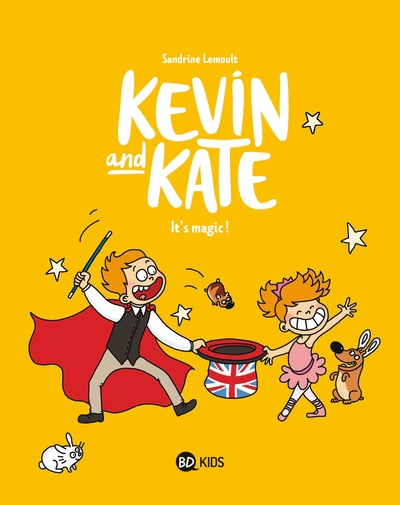 Kevin and Kate, Tome 04, It's magic ! (9791036312755-front-cover)