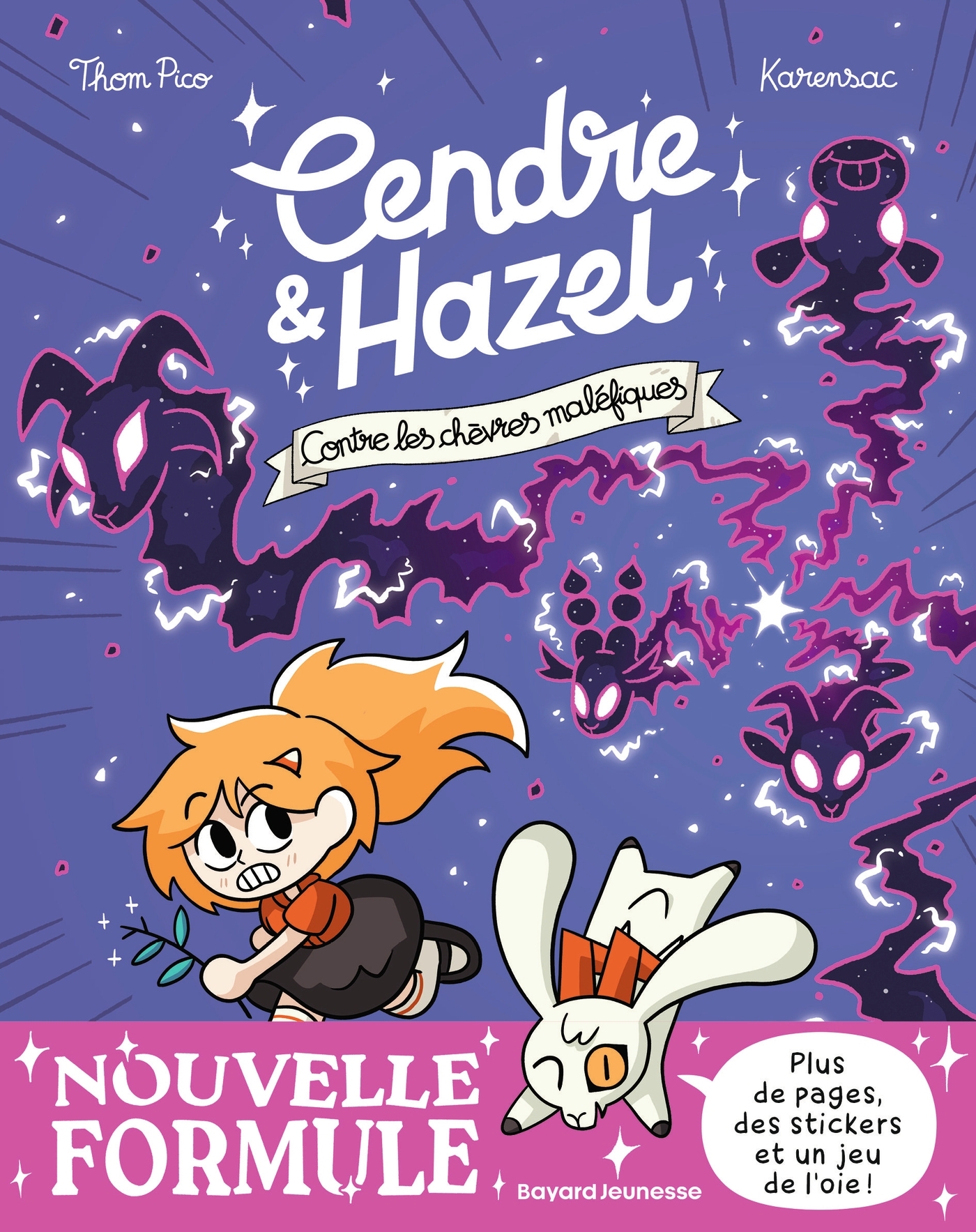Cendre et Hazel, Tome 09, Cendre et Hazel contre les chèvres maléfiques (9791036378539-front-cover)