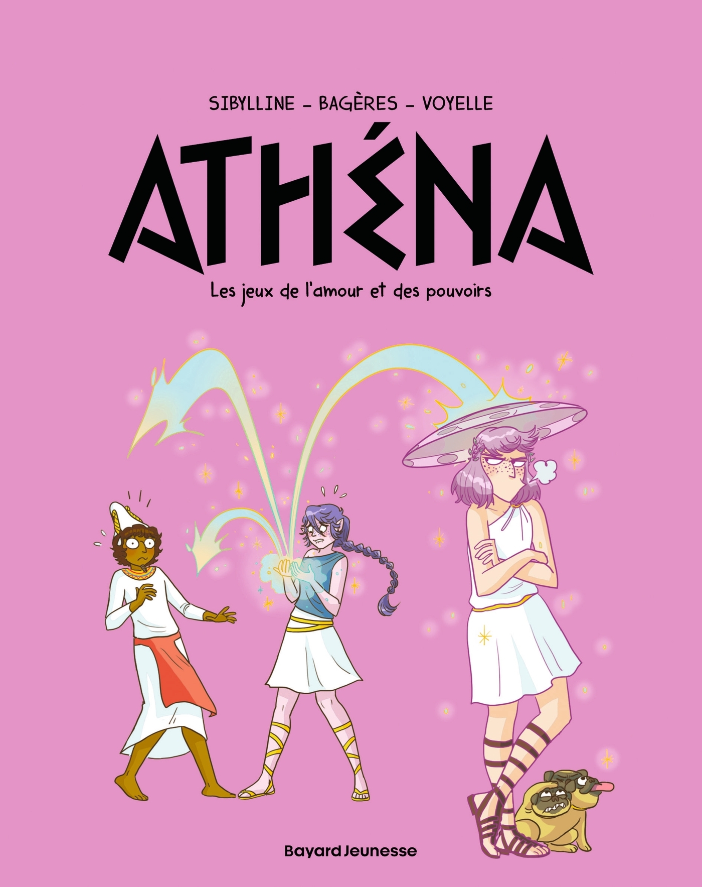 Athéna, Tome 08, Les jeux de l'amour et des pouvoirs (9791036385148-front-cover)