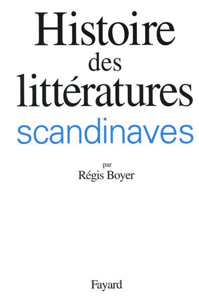 Histoire des littératures scandinaves (9782213597645-front-cover)