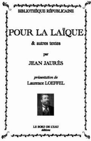 Pour la Laique et Autres Textes (9782911803864-front-cover)