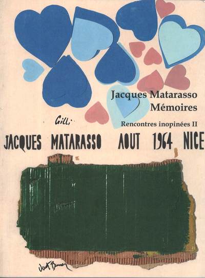 Jacques Matarasso - Mémoires - Rencontres inopinées  II (1950-1990) (9782954136516-front-cover)