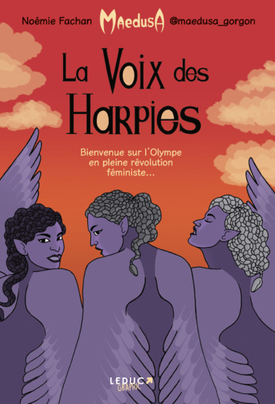 La voix des harpies, Bienvenue sur l’Olympe en pleine révolution féministe... (9791028533526-front-cover)