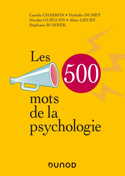 Les 500 mots de la psychologie (9782100801268-front-cover)