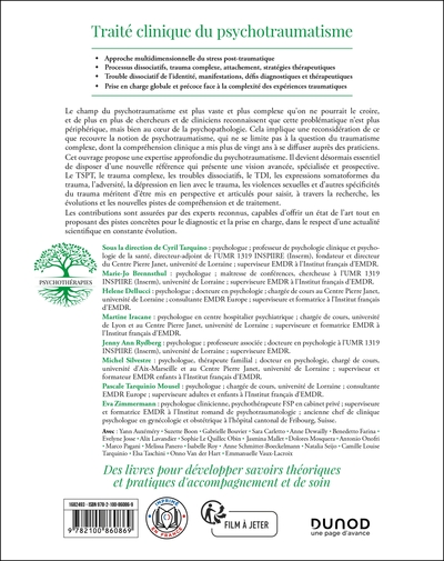 Traité clinique du psychotraumatisme, De la recherche à la pratique contemporaine (9782100860869-back-cover)