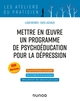 Mettre en oeuvre un programme de psychoéducation pour la dépression (9782100825790-front-cover)