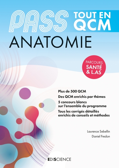 PASS Tout en QCM - Anatomie, PASS et L.AS (9782100829255-front-cover)