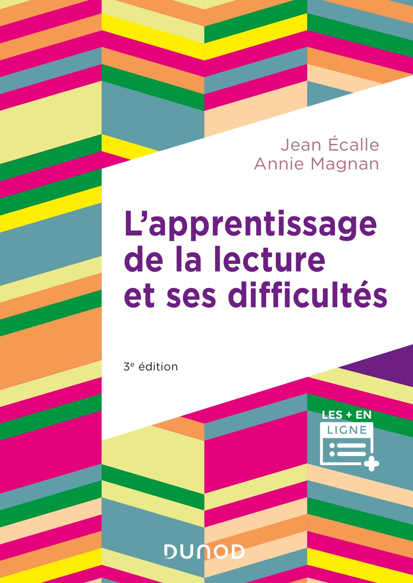 L'apprentissage de la lecture et ses difficultés - 3e éd. (9782100824090-front-cover)