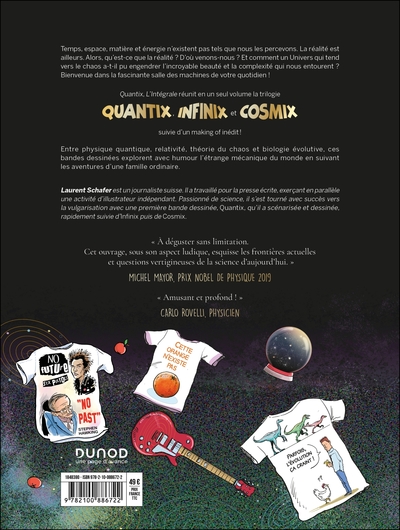 Quantix - L'intégrale, Voyage dans la mécanique du monde (9782100886722-back-cover)
