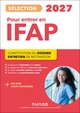Sélection IFAP 2027 pour entrer en école d'auxiliaire de puériculture, Constitution du dossier, Entretien de motivation (9782100895779-front-cover)