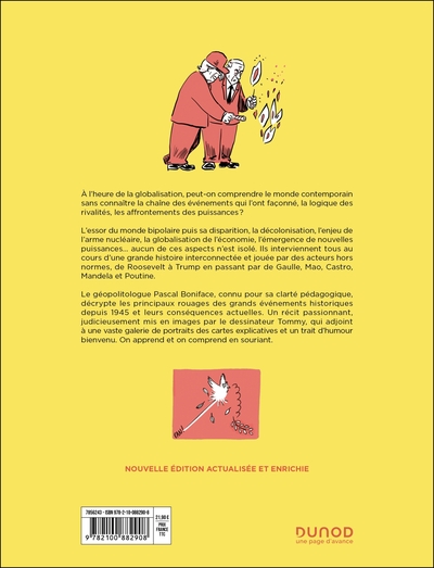 Géostratégix, La géopolitique mondiale de 1945 à nos jours en BD (9782100882908-back-cover)