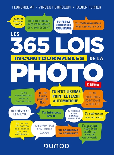 Les 365 lois incontournables de la photo - 2e éd. (9782100800841-front-cover)