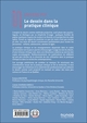 Le dessin en pratique clinique, Enfants, adolescents et adultes (9782100891399-back-cover)