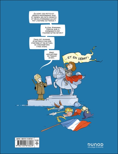 Historix, Les coulisses de l'histoire de France (9782100873623-back-cover)