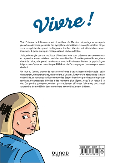 Vivre !, Comment faire face au deuil ? (9782100877751-back-cover)