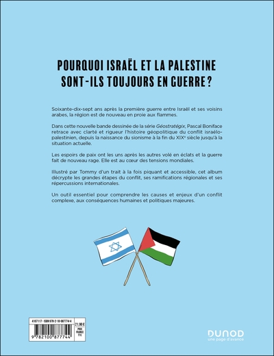 Géostratégix : Israël-Palestine, Géopolitique d'un conflit (9782100877744-back-cover)