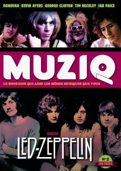 Muziq - numéro 2 Led Zeppelin (9782859209766-front-cover)