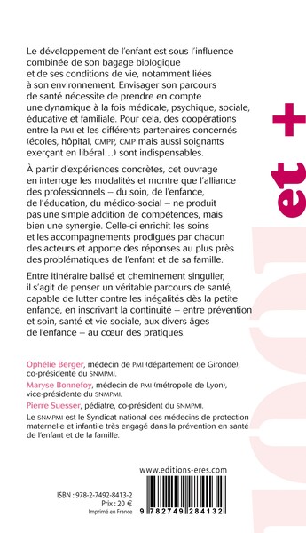 Parcours de santé des enfants et des jeunes, Quelle collaboration entre la PMI et ses partenaires ? (9782749284132-back-cover)