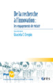 Cahier de préaut 18 - De la recherche à l'innovation : les engagements de Préaut (9782749271958-front-cover)