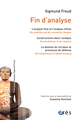 Fin d’analyse, L'analyse finie et l'analyse infinie - Construction dans l'analyse - La division du Ich dans le processus de défe (9782749273266-front-cover)