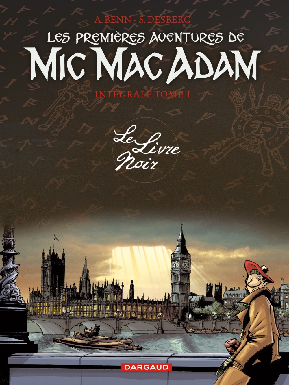 Les premières aventures de Mic Mac Adam - Intégrale - Tome 1 - Le Livre noir (9782871297482-front-cover)