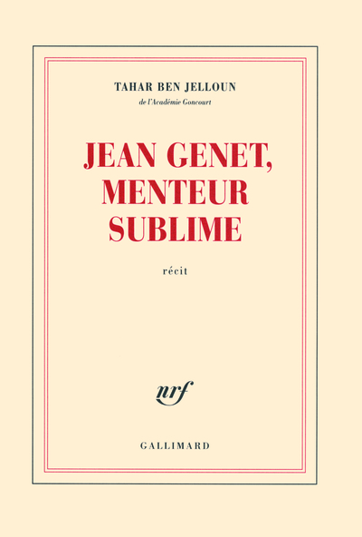 Jean Genet, menteur sublime (9782070130191-front-cover)