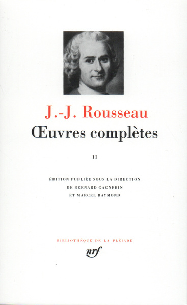 Œuvres complètes, La Nouvelle Héloïse - Théâtre - Poésies - Essais littéraires 2 (9782070104895-front-cover)