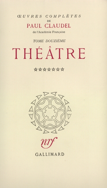 Œuvres complètes, Théâtre, VII (9782070164028-front-cover)