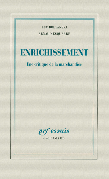 Enrichissement, Une critique de la marchandise (9782070147878-front-cover)