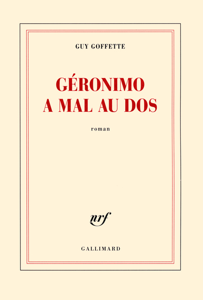 Géronimo a mal au dos (9782070139996-front-cover)