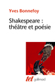 Shakespeare : théâtre et poésie (9782070143825-front-cover)