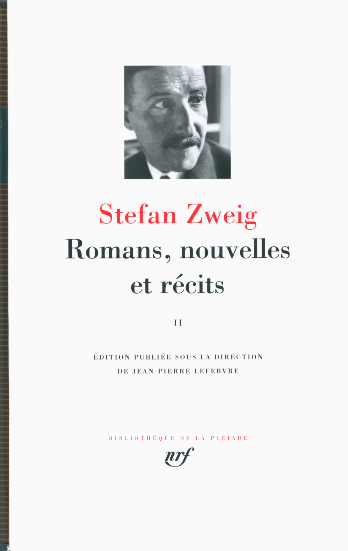 Romans, nouvelles et récits (9782070137589-front-cover)