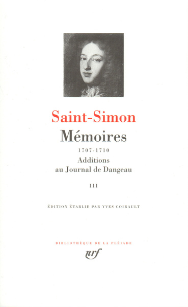 Mémoires / Additions au Journal de Dangeau (9782070110100-front-cover)
