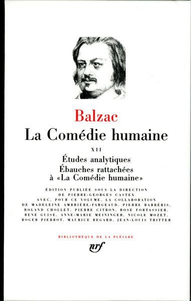 La Comédie humaine (9782070108770-front-cover)