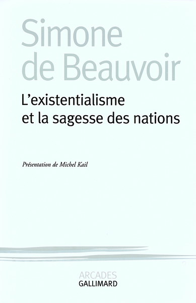 L'existentialisme et la sagesse des nations (9782070119318-front-cover)