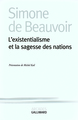 L'existentialisme et la sagesse des nations (9782070119318-front-cover)