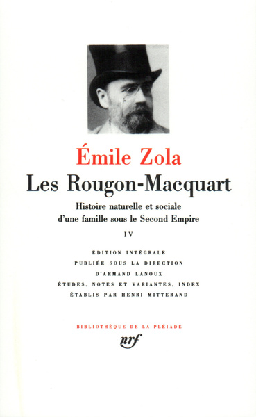 Les Rougon-Macquart, Histoire naturelle et sociale d'une famille sous le Second Empire (9782070105922-front-cover)