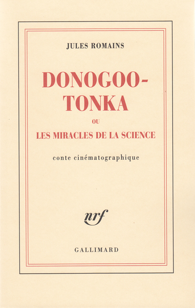 Donogoo Tonka ou Les miracles de la science, Conte cinématographique (9782070113453-front-cover)