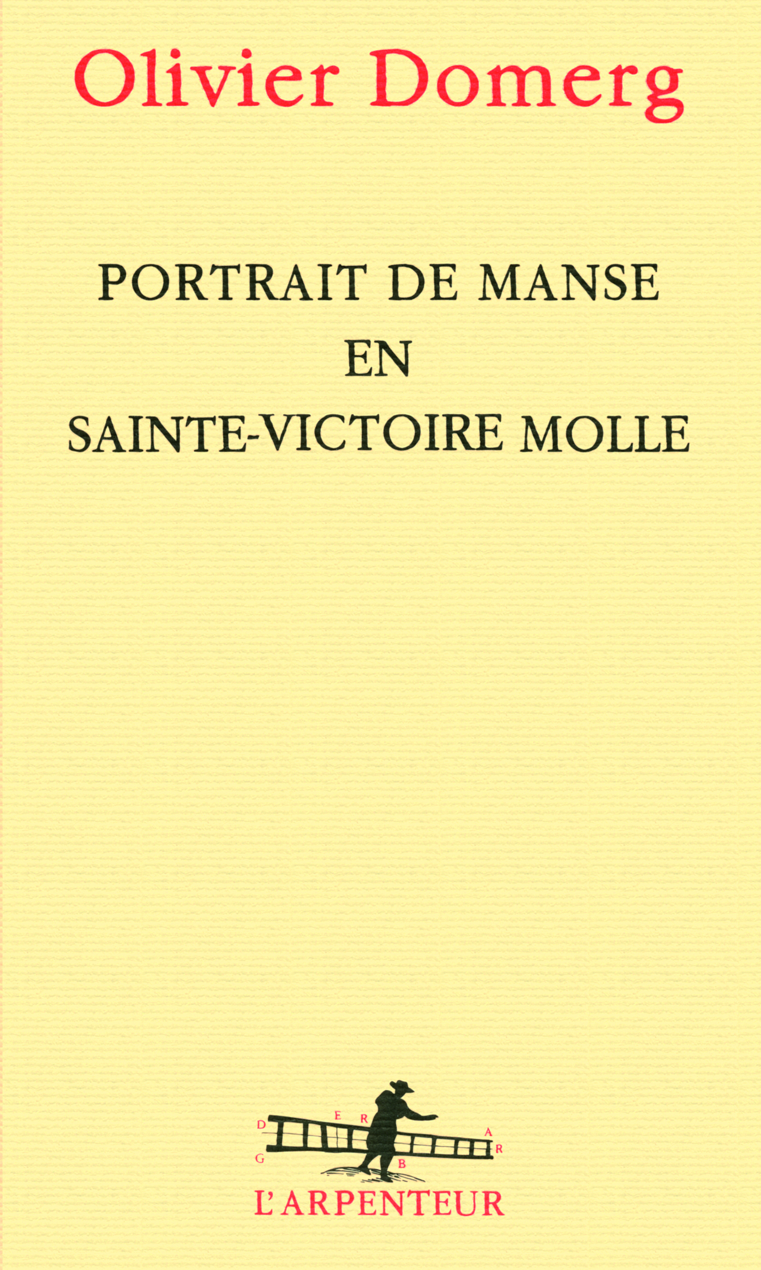 Portrait de Manse en Sainte-Victoire molle (9782070132126-front-cover)