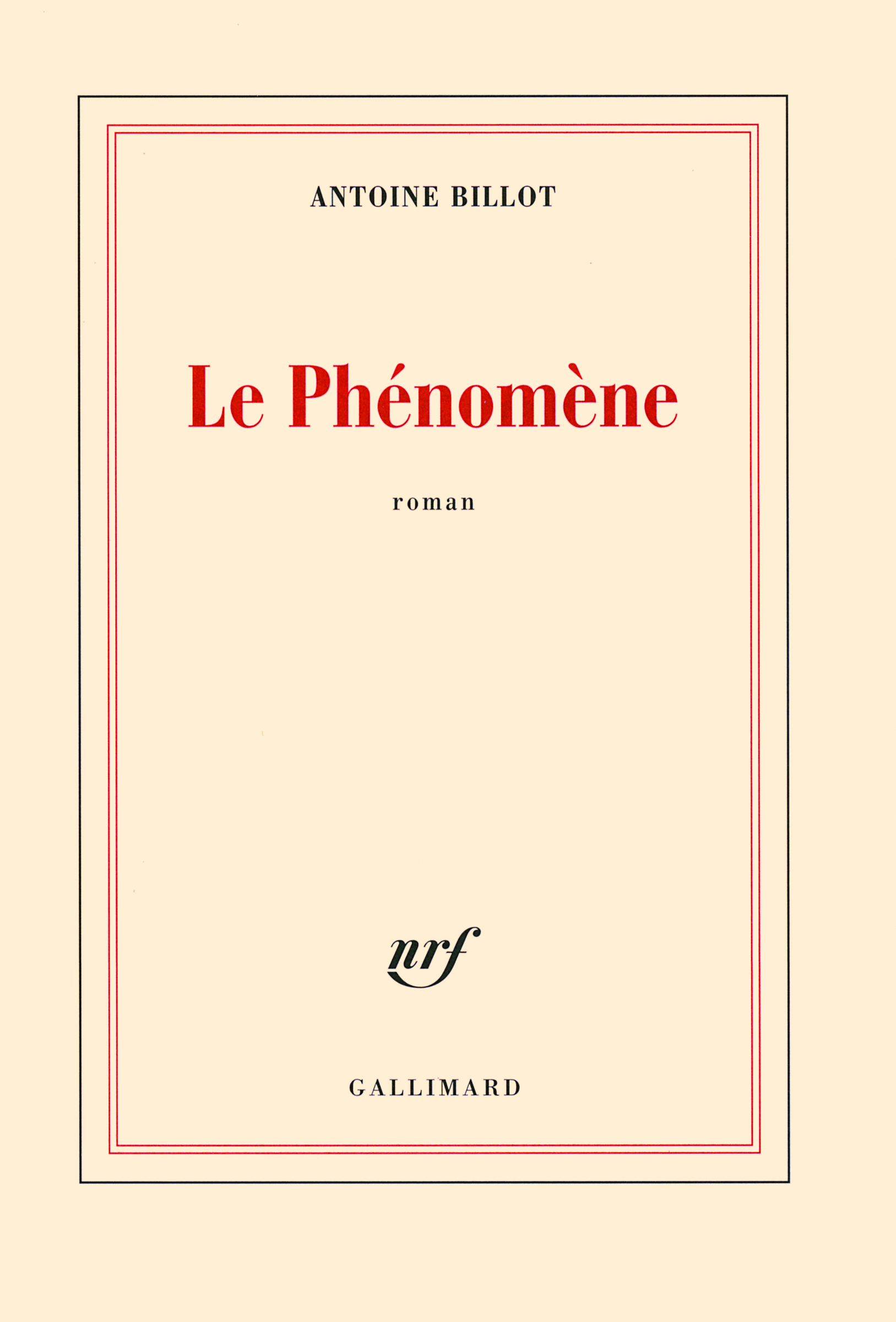 Le Phénomène (9782070138289-front-cover)