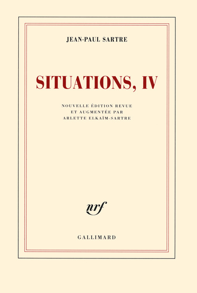 Situations, Avril 1950 - avril 1953 (9782070148875-front-cover)
